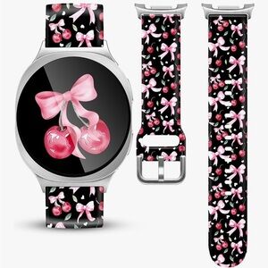 Cherry Bow Watch Band